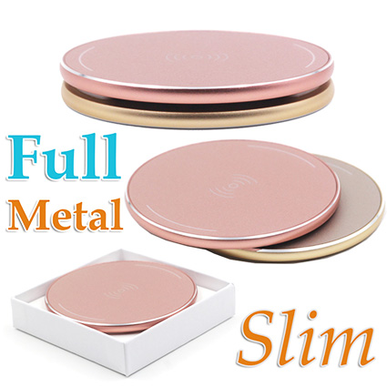 Full Aluminium Wireless Charger Pad