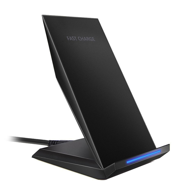 2 Coils Qi Fast Wireless Charger Stand