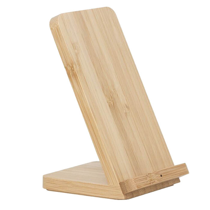 Bamboo Wireless Charger Stand