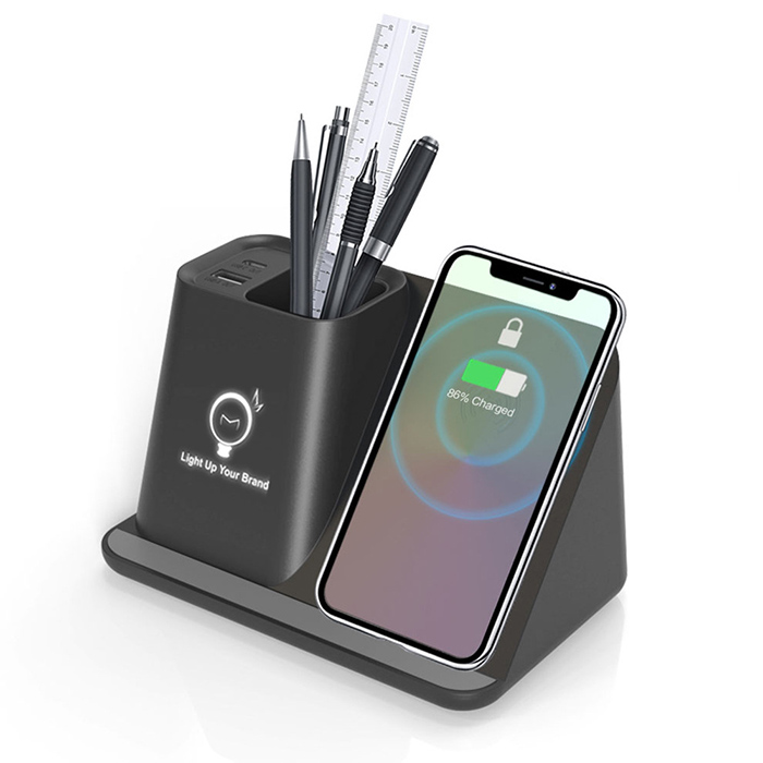 Wireless Charger Pen Holder