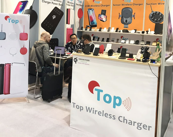 Wireless Charger Factory on HK Fair