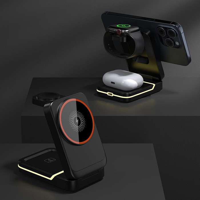 Magnetic Wireless Charging Station